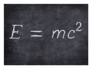 Einstein theory of relativity, e=mc2